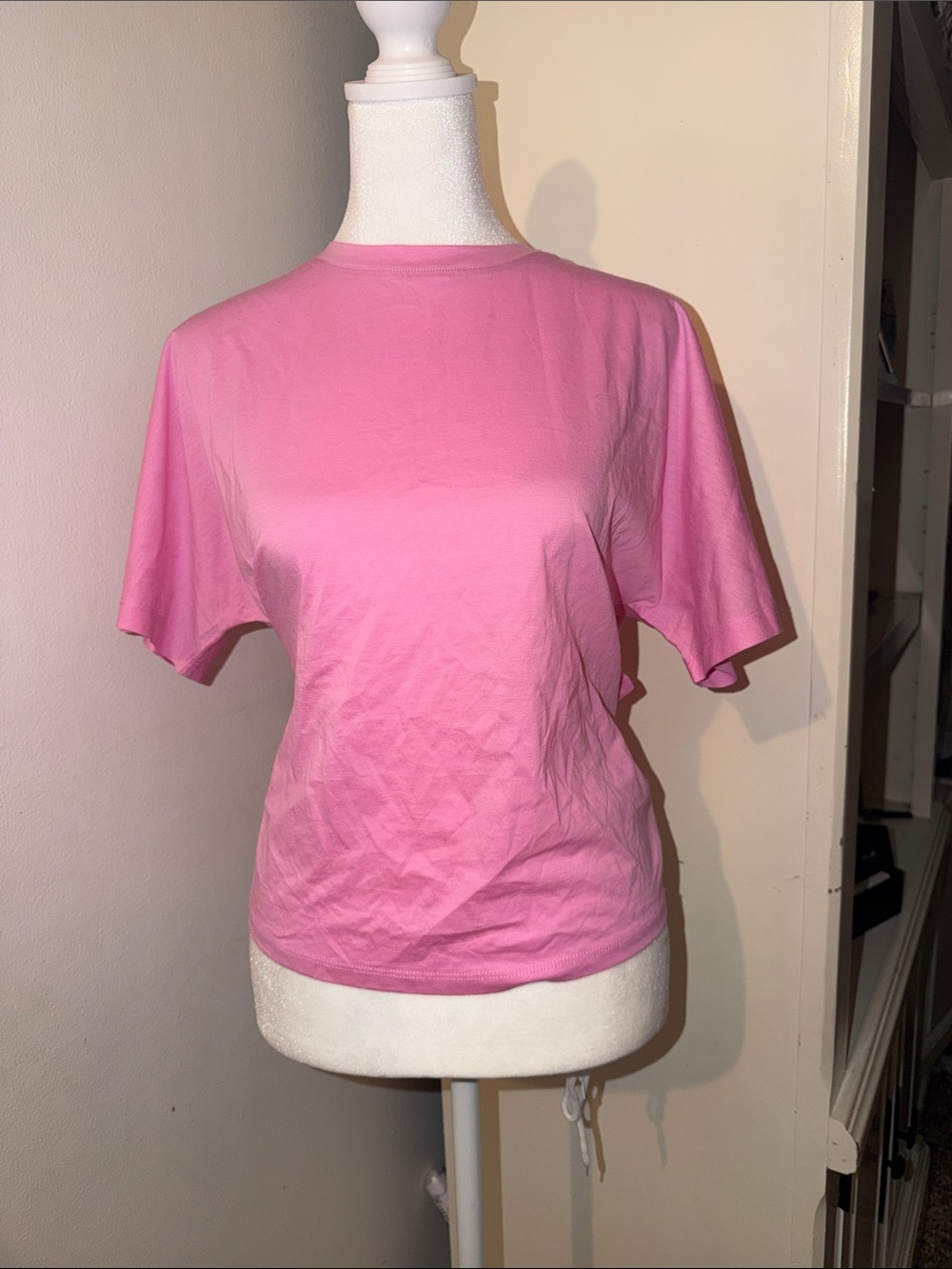 a new day Pink Short Sleeve Crewneck Tee